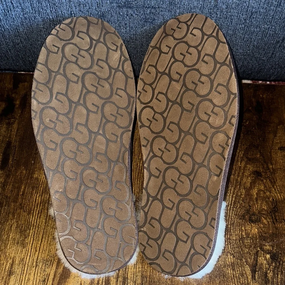 UGG Men's Scuff Suede Slippers - Espresso Brown - Size 11 - NWT